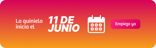 La quiniela inicia el 20 de junio